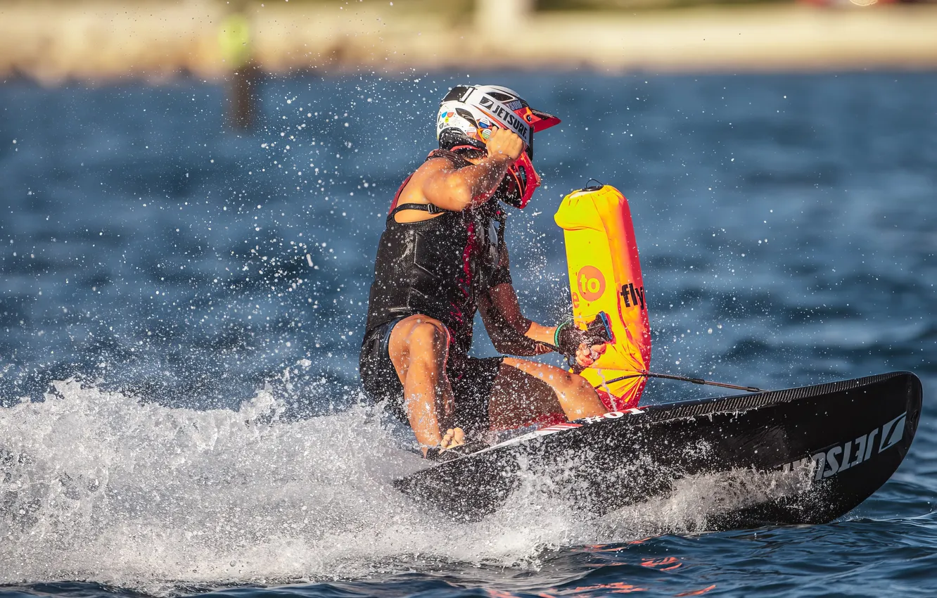 Photo wallpaper race, boat, speed