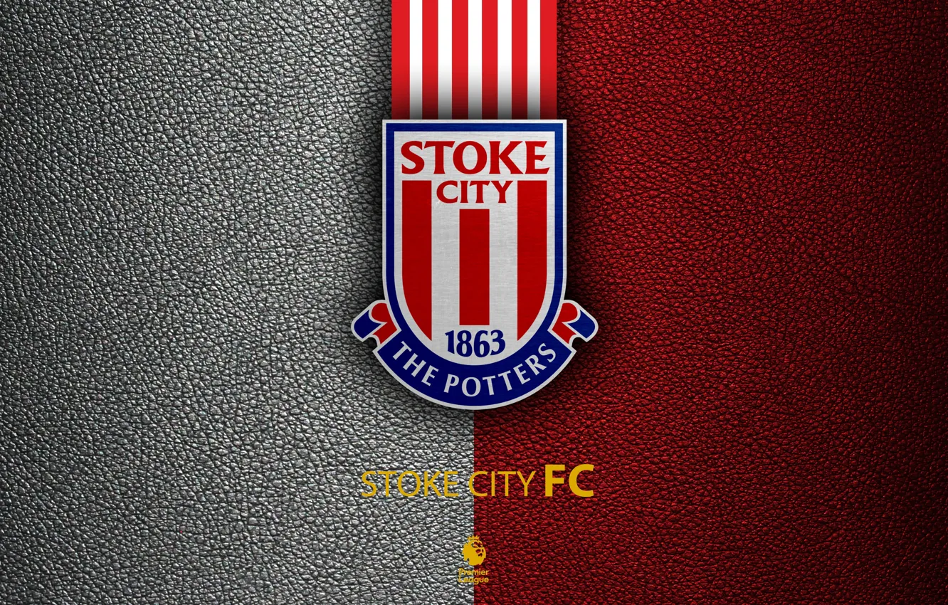 Photo wallpaper wallpaper, sport, logo, football, English Premier League, Stoke City