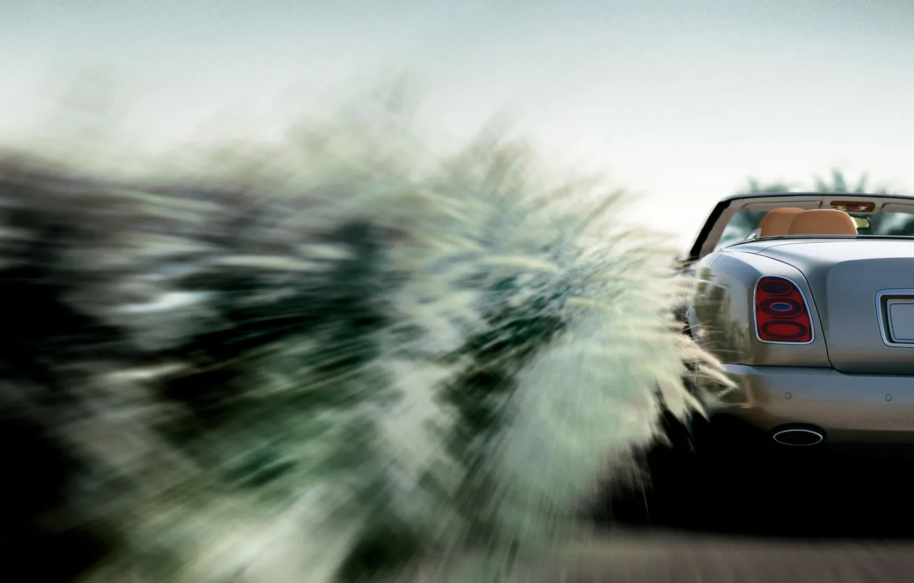 Photo wallpaper speed, Bentley, luxury, Azure