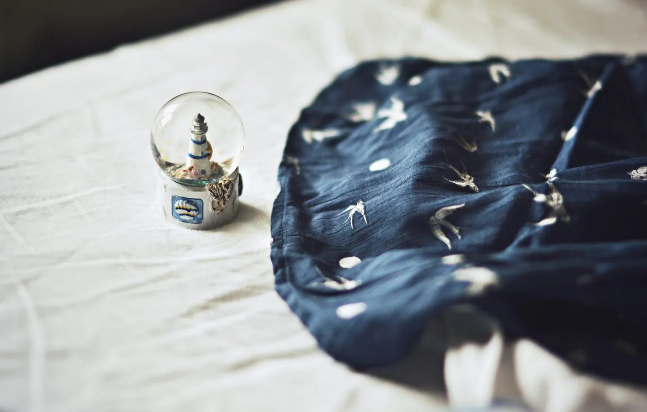 Photo wallpaper lighthouse, fabric, souvenir