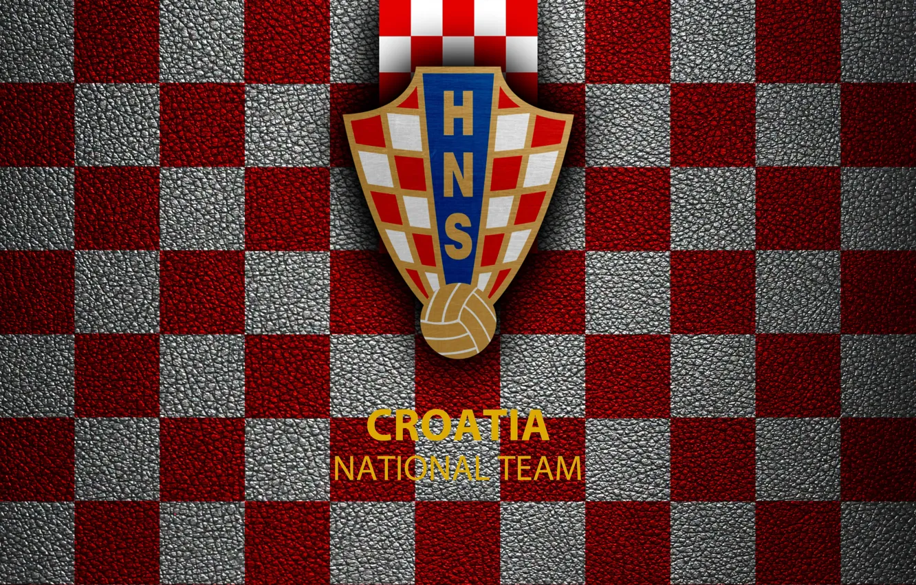 Photo wallpaper wallpaper, sport, logo, football, Croatia, National team