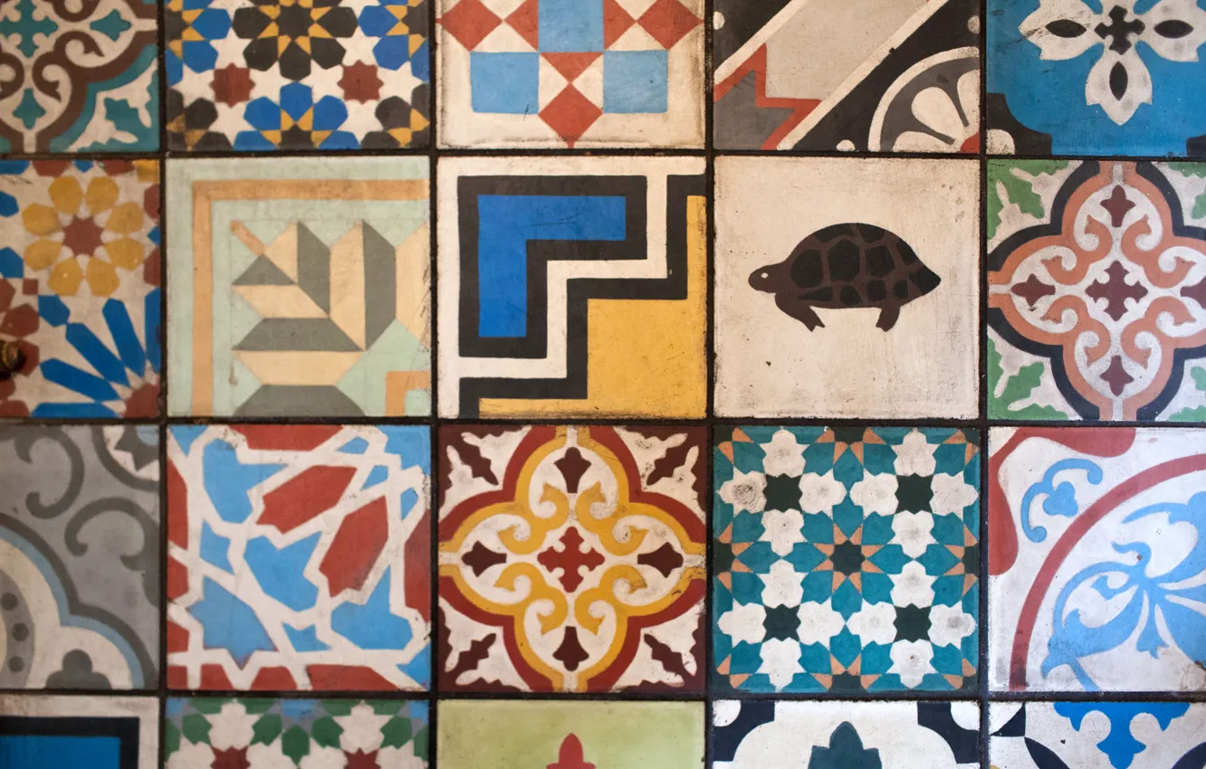 Photo wallpaper color, tile, ceramics, Sheffield Culture Guide, Marmadukes Cafe Deli