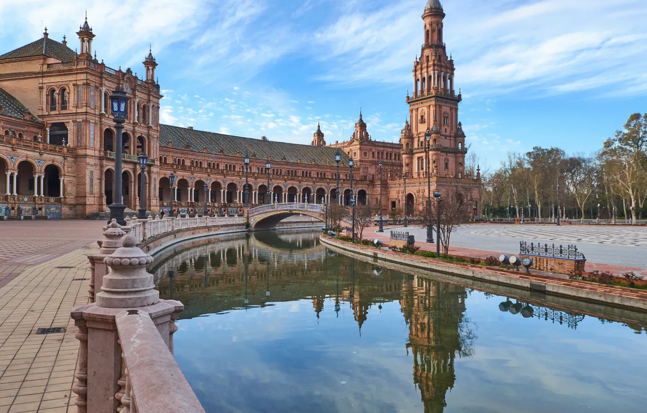 Photo wallpaper Spain, Palace, Seville