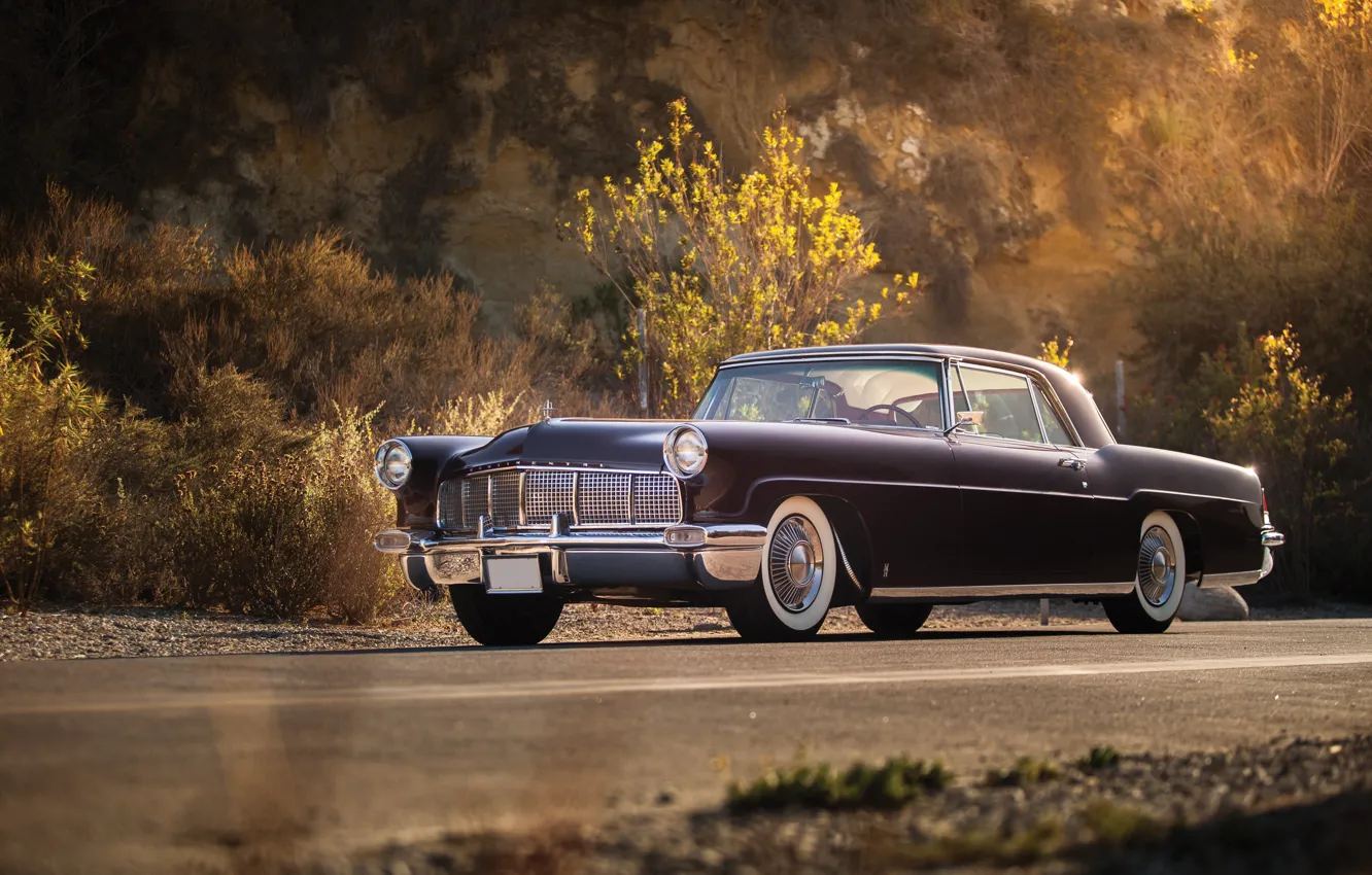 Photo wallpaper Lincoln, Continental, retro, luxury, 1956, Mark II, 60A