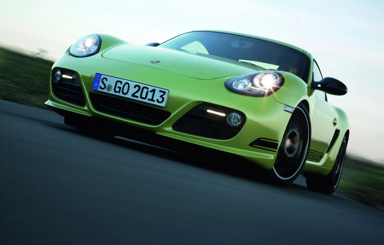 Photo wallpaper Porsche, Cayman, Porsche Cayman R