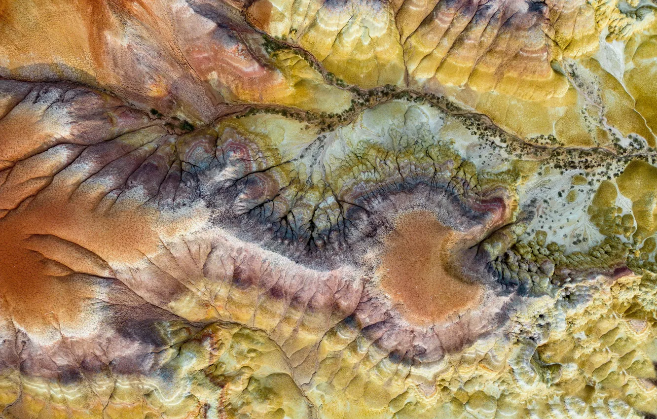 Photo wallpaper colors, shapes, relief