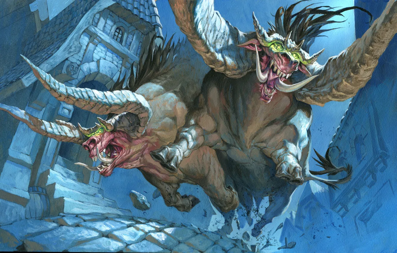 Photo wallpaper Magic: The Gathering, Jesper Ejsing, Tooth and Nails