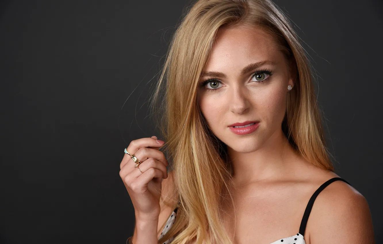 Photo wallpaper girl, model, actress, blonde, photoshoot, 2015, AnnaSophia Robb, Anna Sophia Robb