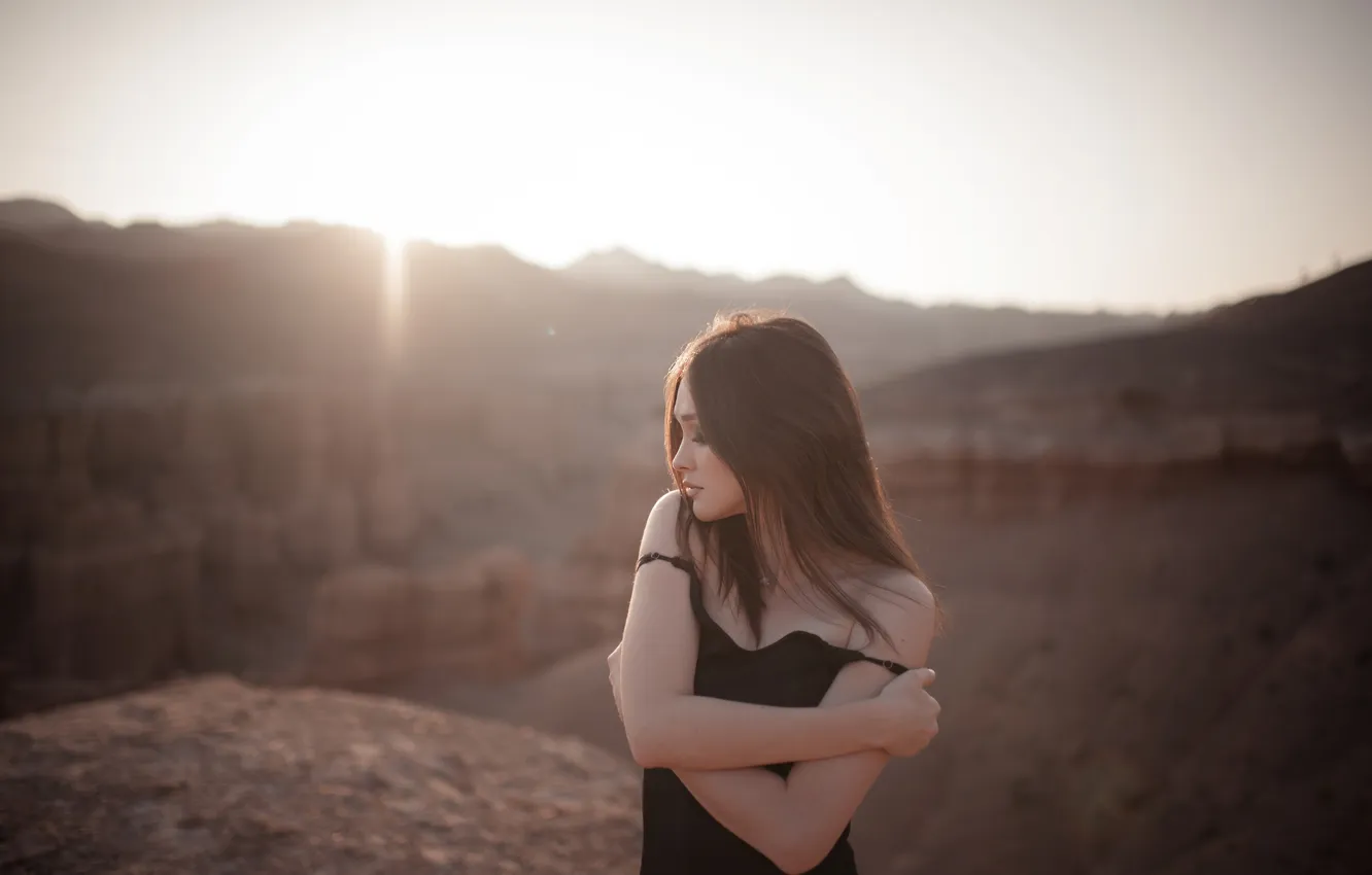 Photo wallpaper China, girl, sexy, girls, woman, model, asian, cute