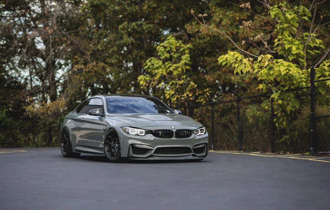 Photo wallpaper BMW, Sight, Graphite, LED, F83, M4