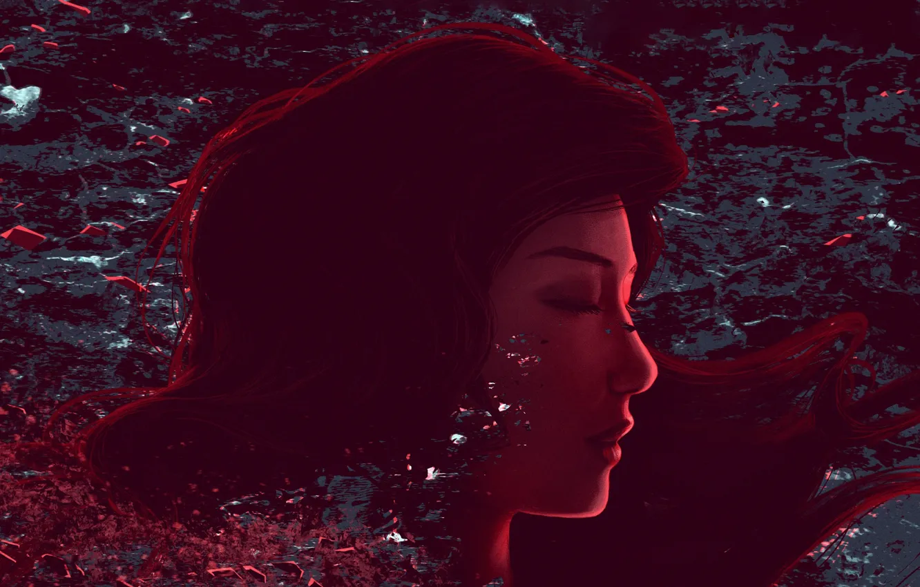 Photo wallpaper Music, Cover, Monstercat, Sophiya, KUURO, Afraid of the Dark