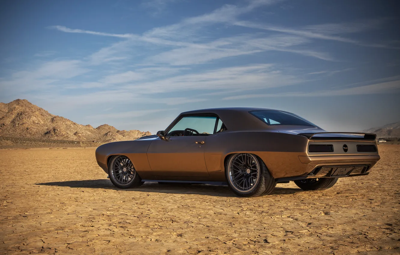 Photo wallpaper Chevrolet, Camaro, SEMA, 2023, Camaro 1969, SEMA 2023