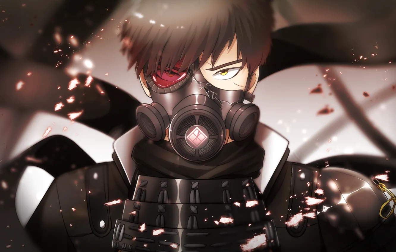 Photo wallpaper look, anime, guy, Touken Ranbu, mska, Doudanuki Masakuni