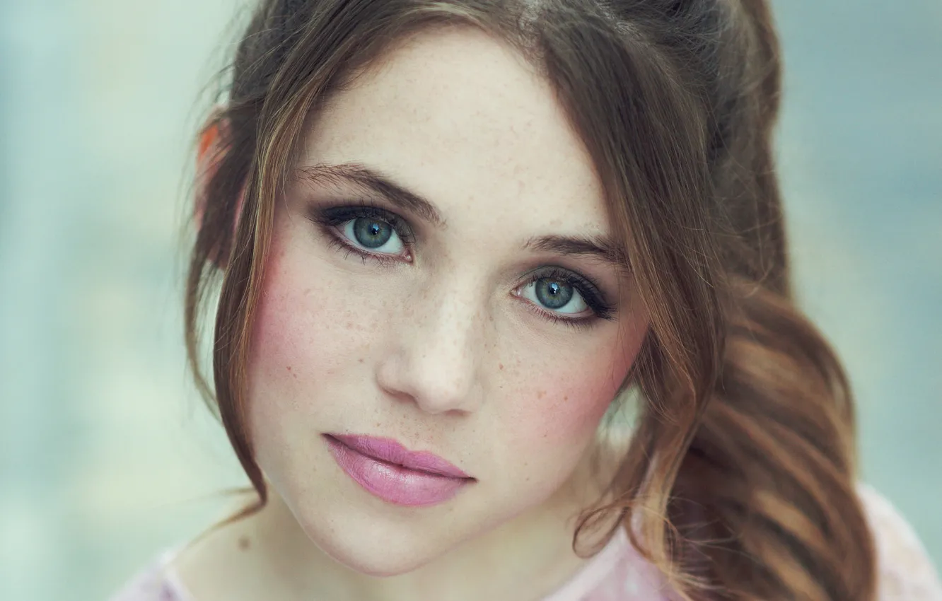 Photo wallpaper look, portrait, Marta Segovia