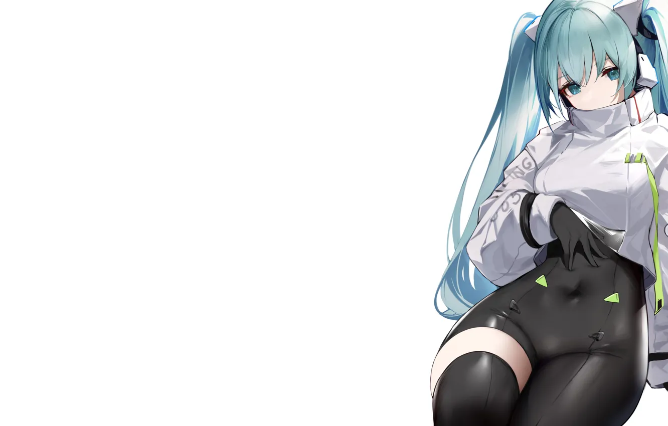 Photo wallpaper girl, hot, sexy, anime, race, miku, racing, babe