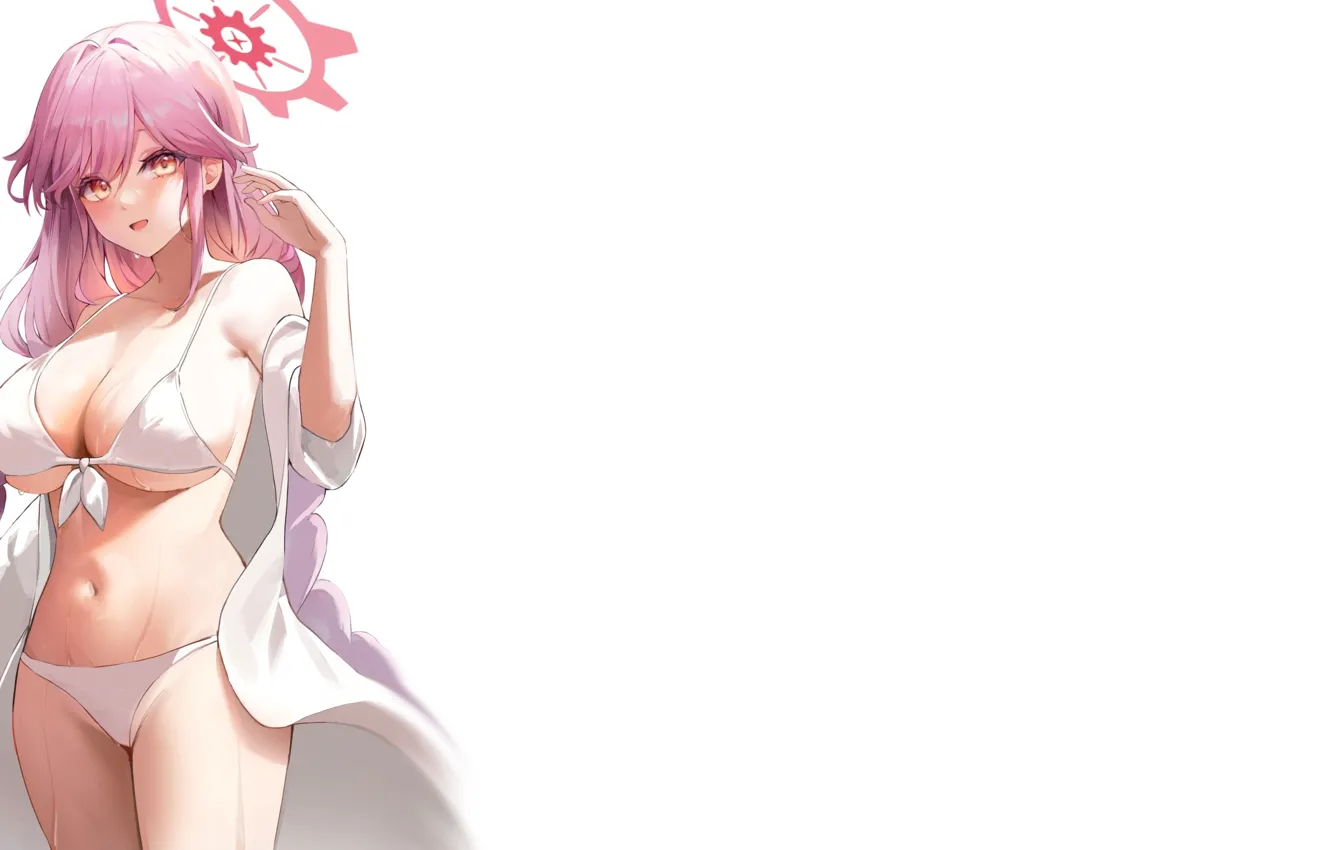 Photo wallpaper kawaii, girl, hot, sexy, pink hair, anime, babe, cute