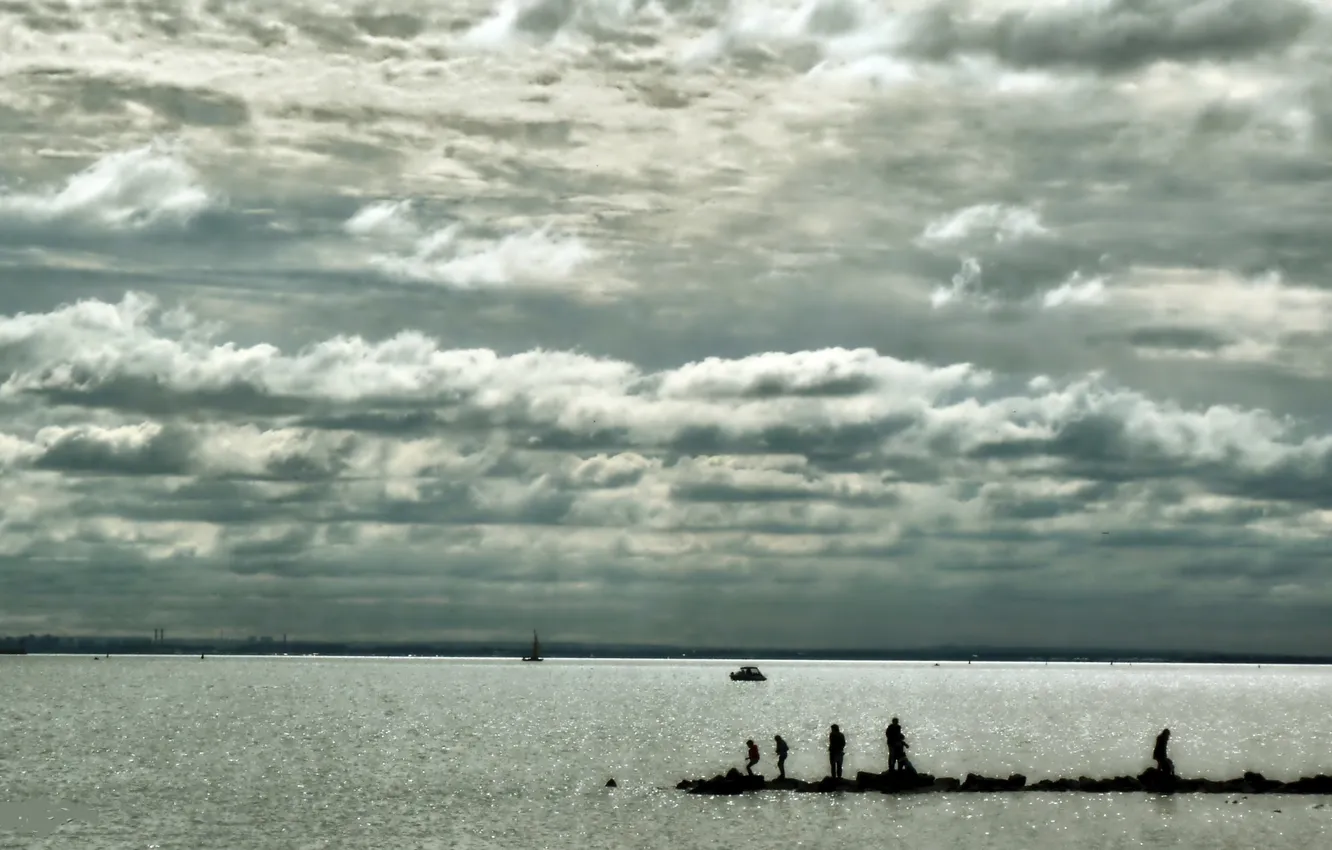 Photo wallpaper Saint Petersburg, magical views from the yacht bridge, Yacht Bridge
