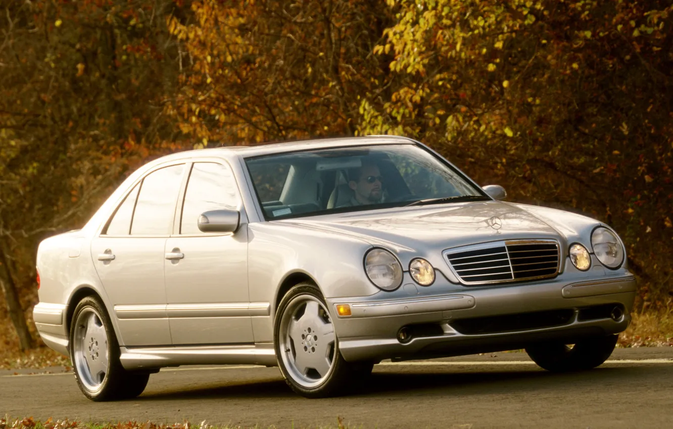 Photo wallpaper Mercedes-Benz, Mercedes, E-Class, eyed, AMG, E-Class, 1999, E-class