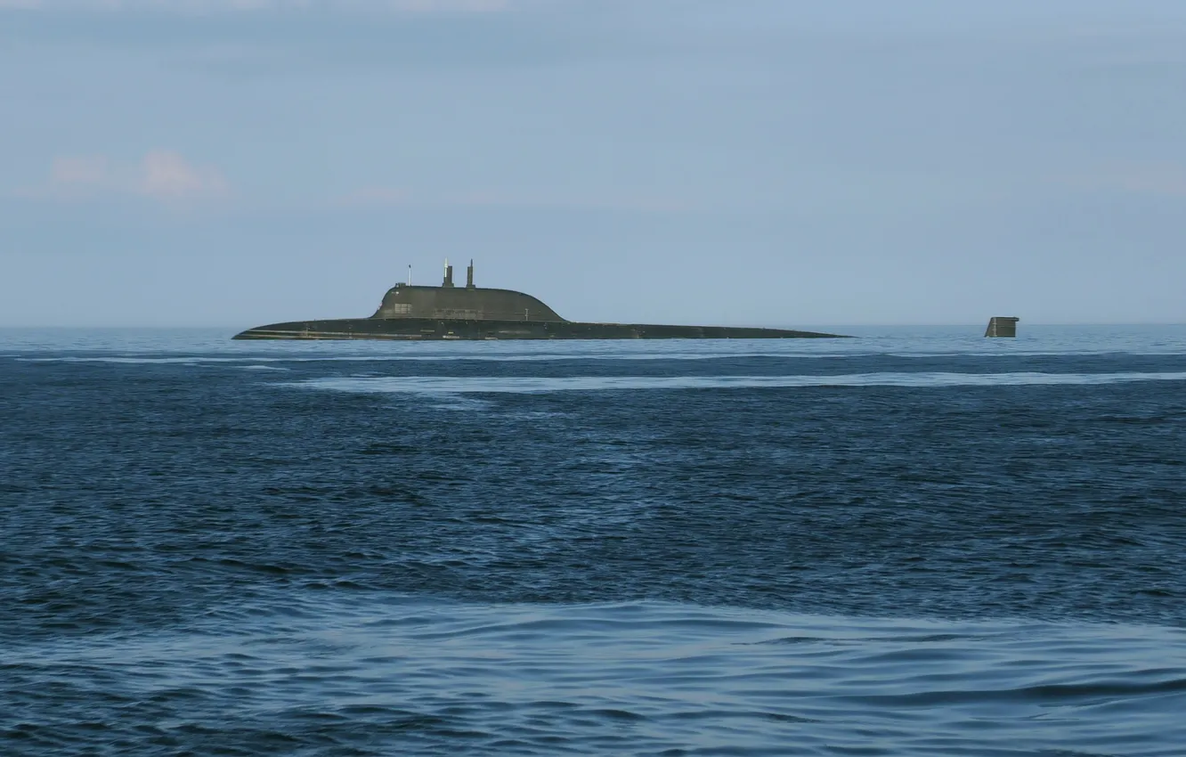 Photo wallpaper submarine, project 885M, multipurpose nuclear power plant, the Ash-M cipher