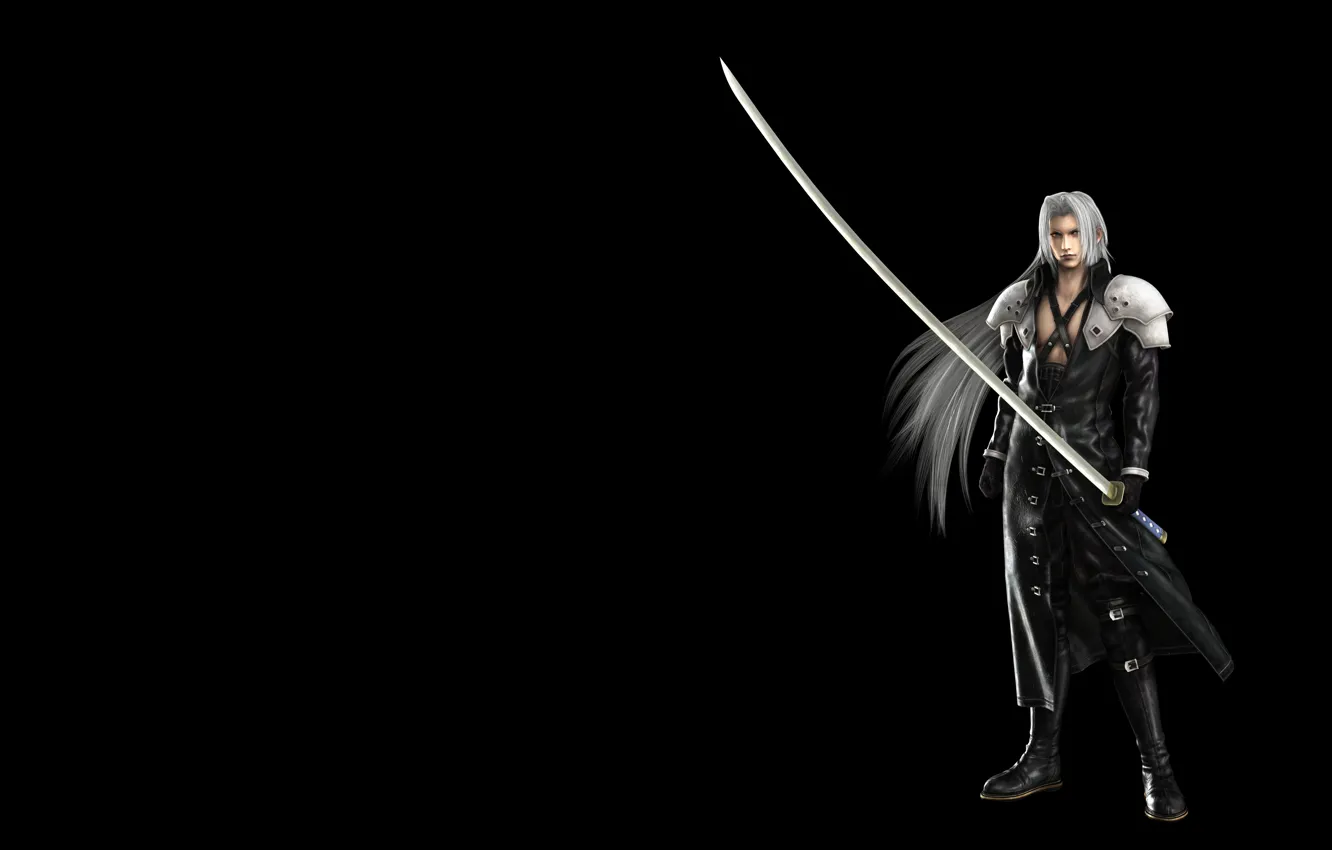 Photo wallpaper anime, art, Final Fantasy, finalka, Sephiroth, Sephiroth