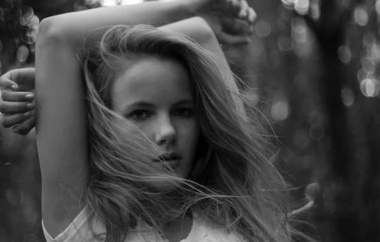 Photo wallpaper sadness, photo, mood, model