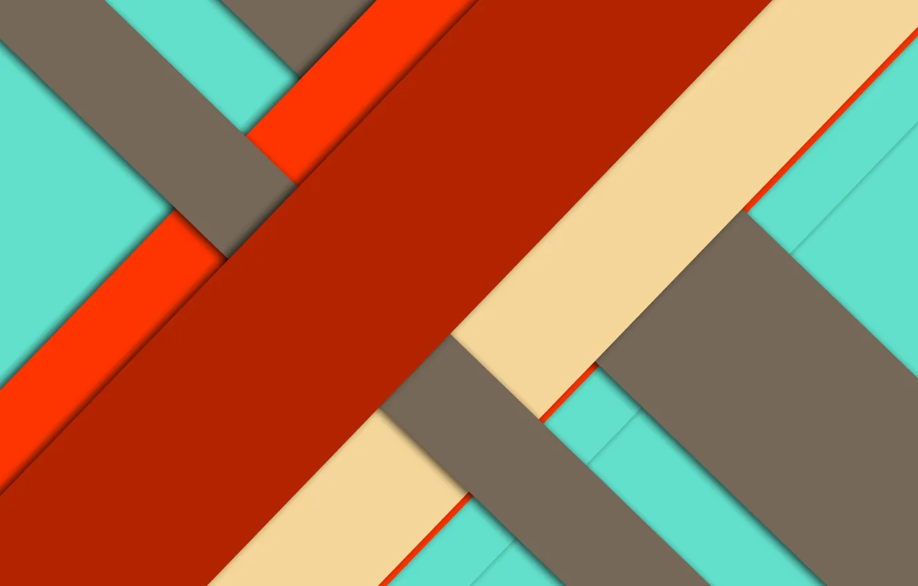 Photo wallpaper red, grey, blue, geometry, design, color, material