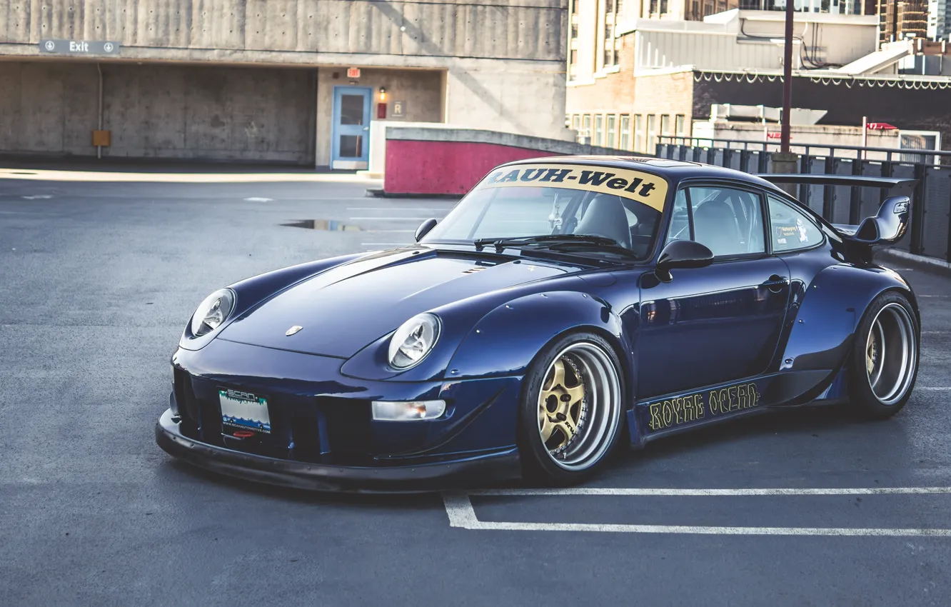 Photo wallpaper Porsche, 993, RWB, Porsche 993 RWB