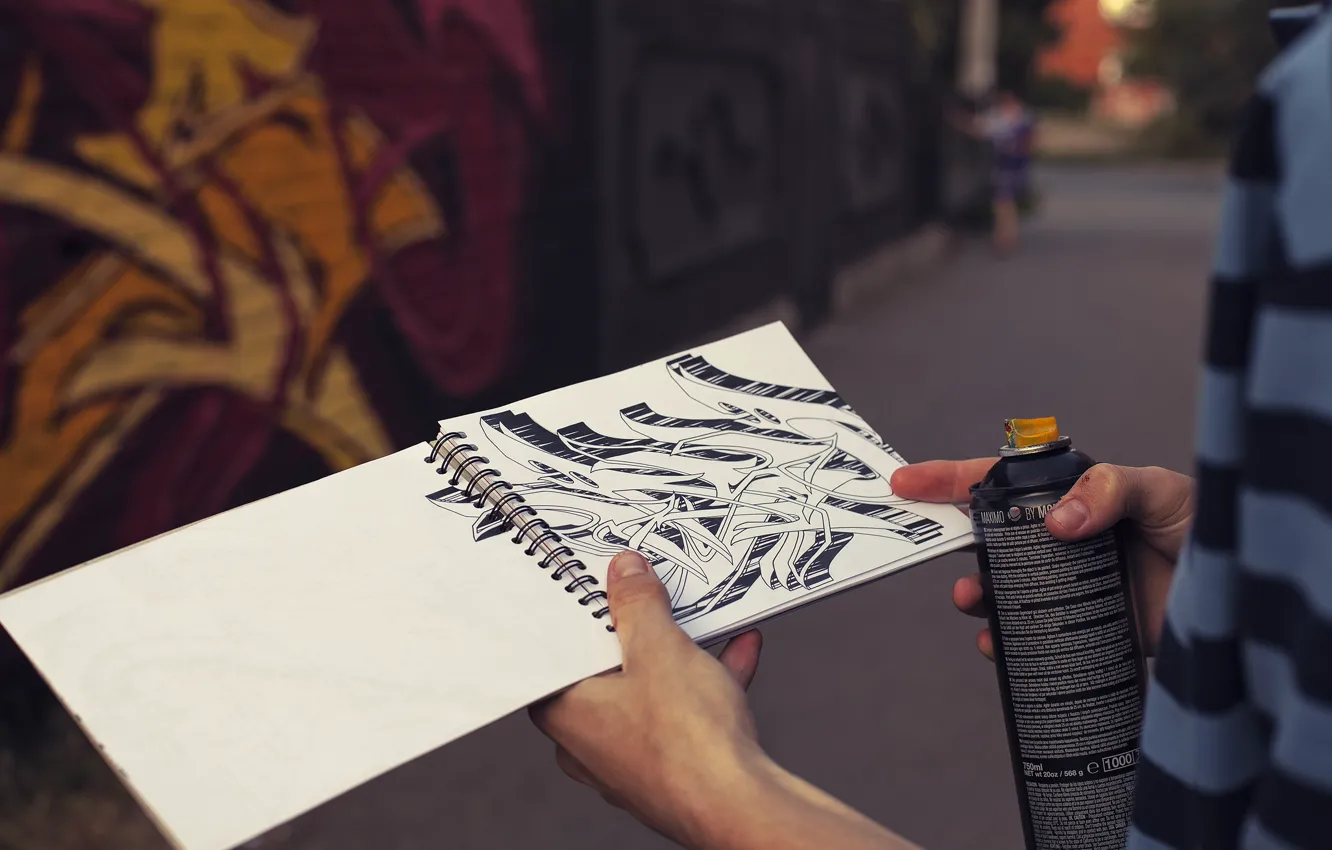 Photo wallpaper graffiti, style, street, rase, Can, subculture