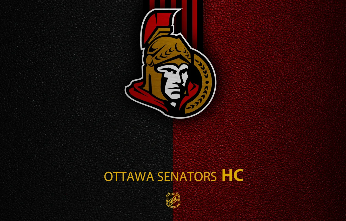 Photo wallpaper wallpaper, logo, NHL, Sport, Hockey, Ottawa Senators