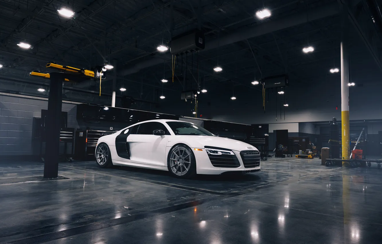 Photo wallpaper car, Audi, Supercar