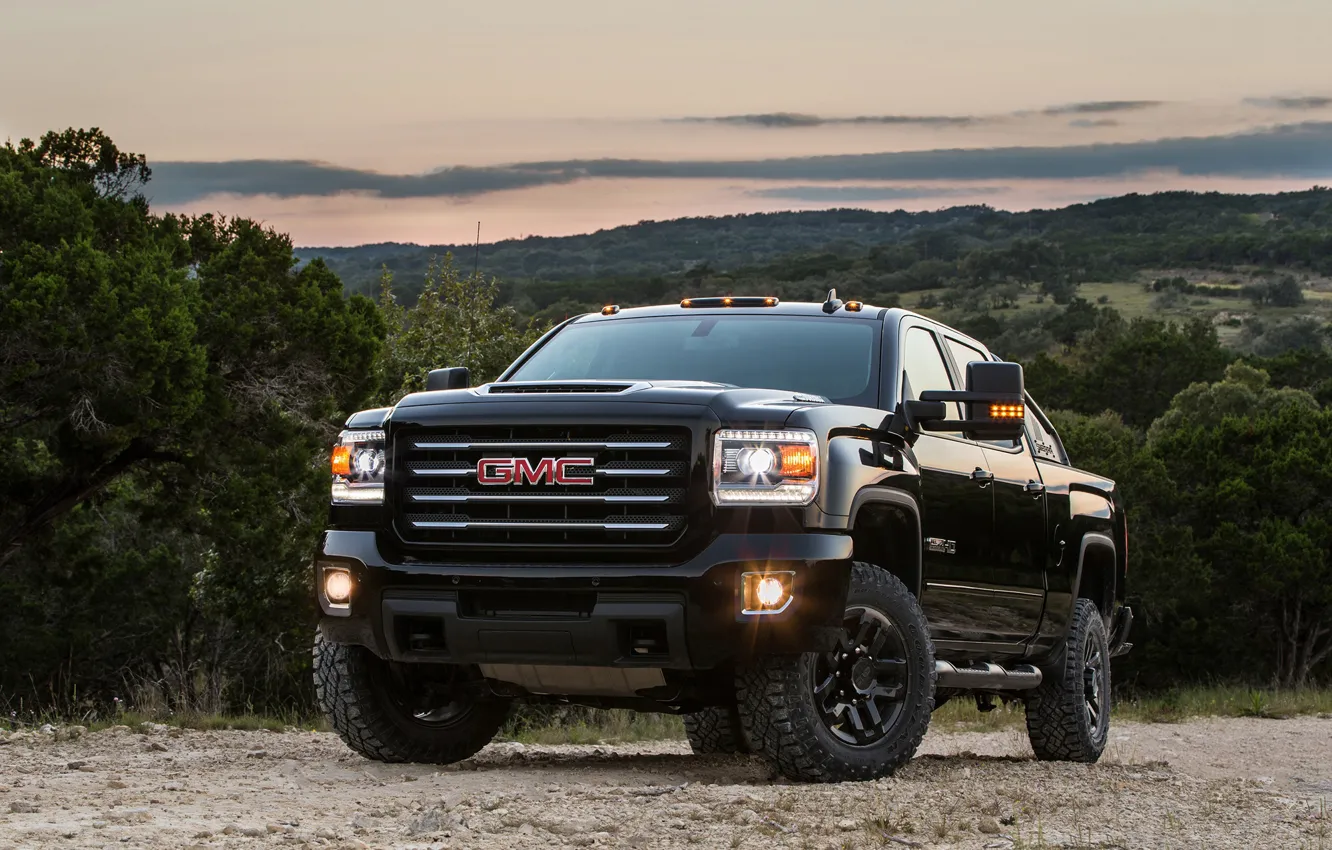 Photo wallpaper pickup, GMC, Sierra, All Terrain X