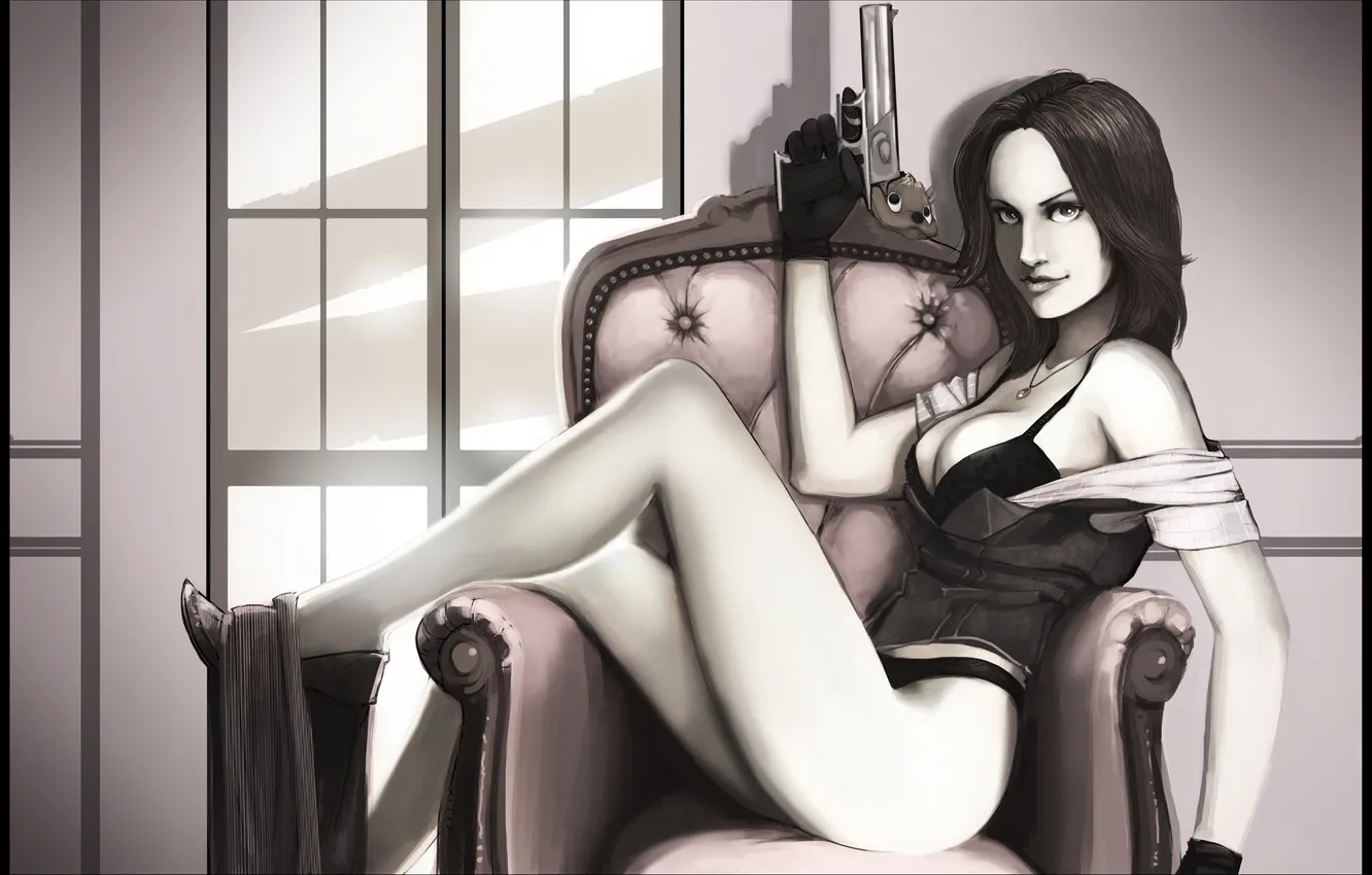 Photo wallpaper art, Resident evil, Resident Evil 6, Helena Harper, fan