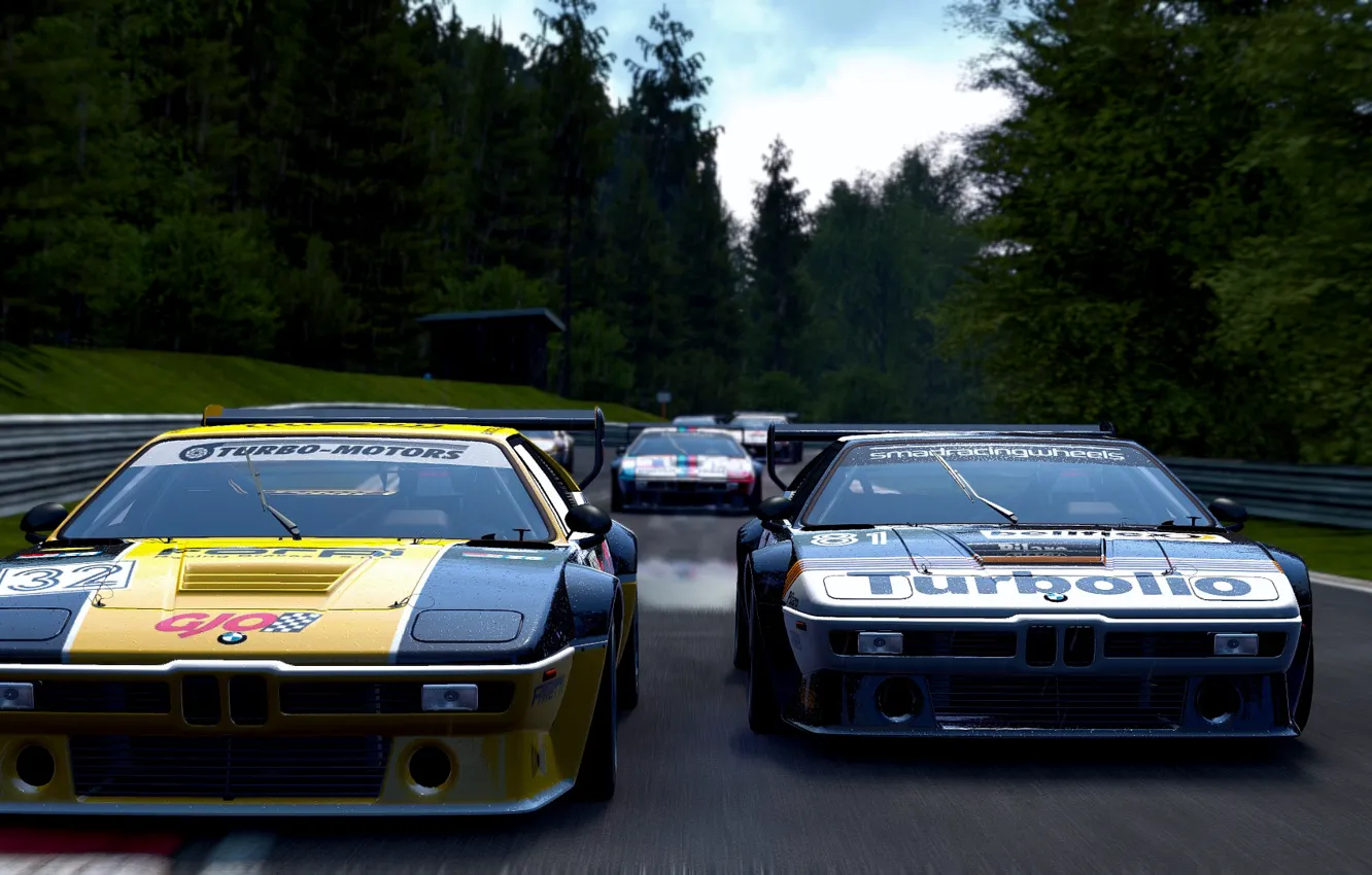 Photo wallpaper cars, Project CARS, Ceej, BMW M1 PROCAR