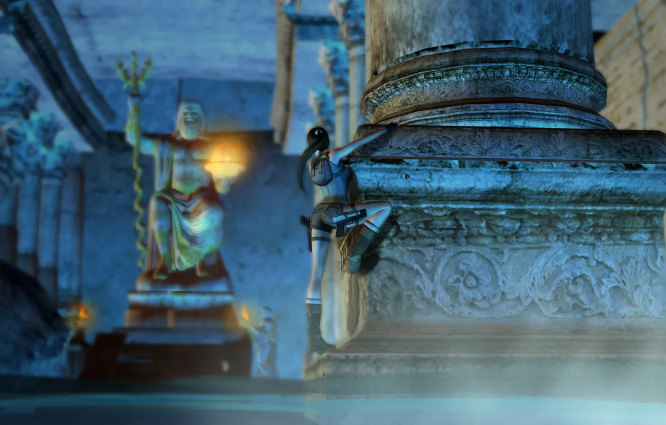 Photo wallpaper Tomb Raider, games, Lara Croft, tomb