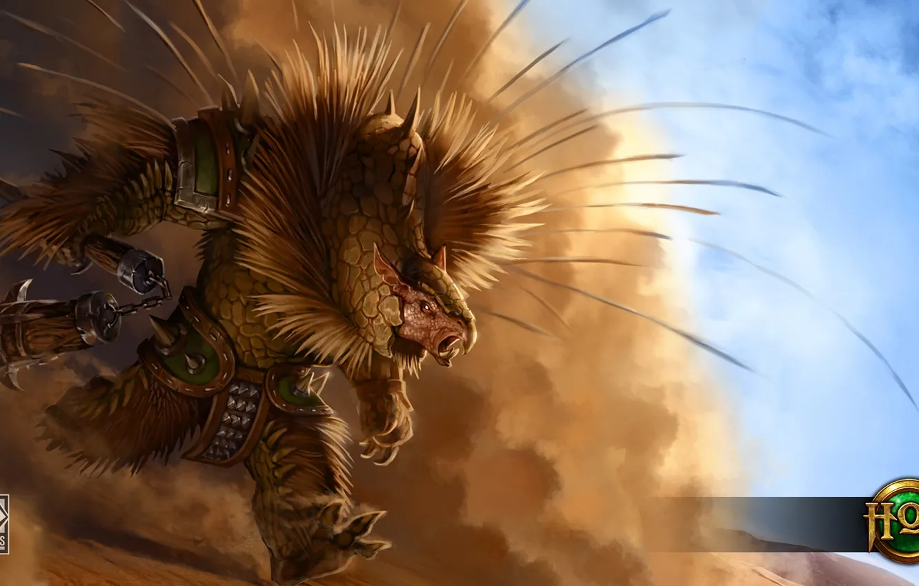 Photo wallpaper sand, desert, battleship, Heroes of Newerth, POG, Armadon