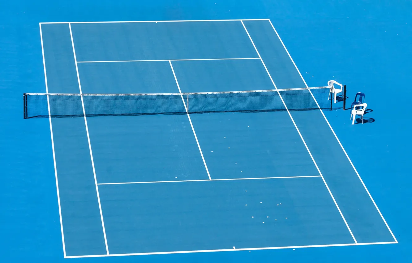 Photo wallpaper sport, tennis, court