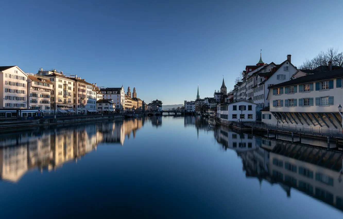 Photo wallpaper Switzerland, Switzerland, Zurich
