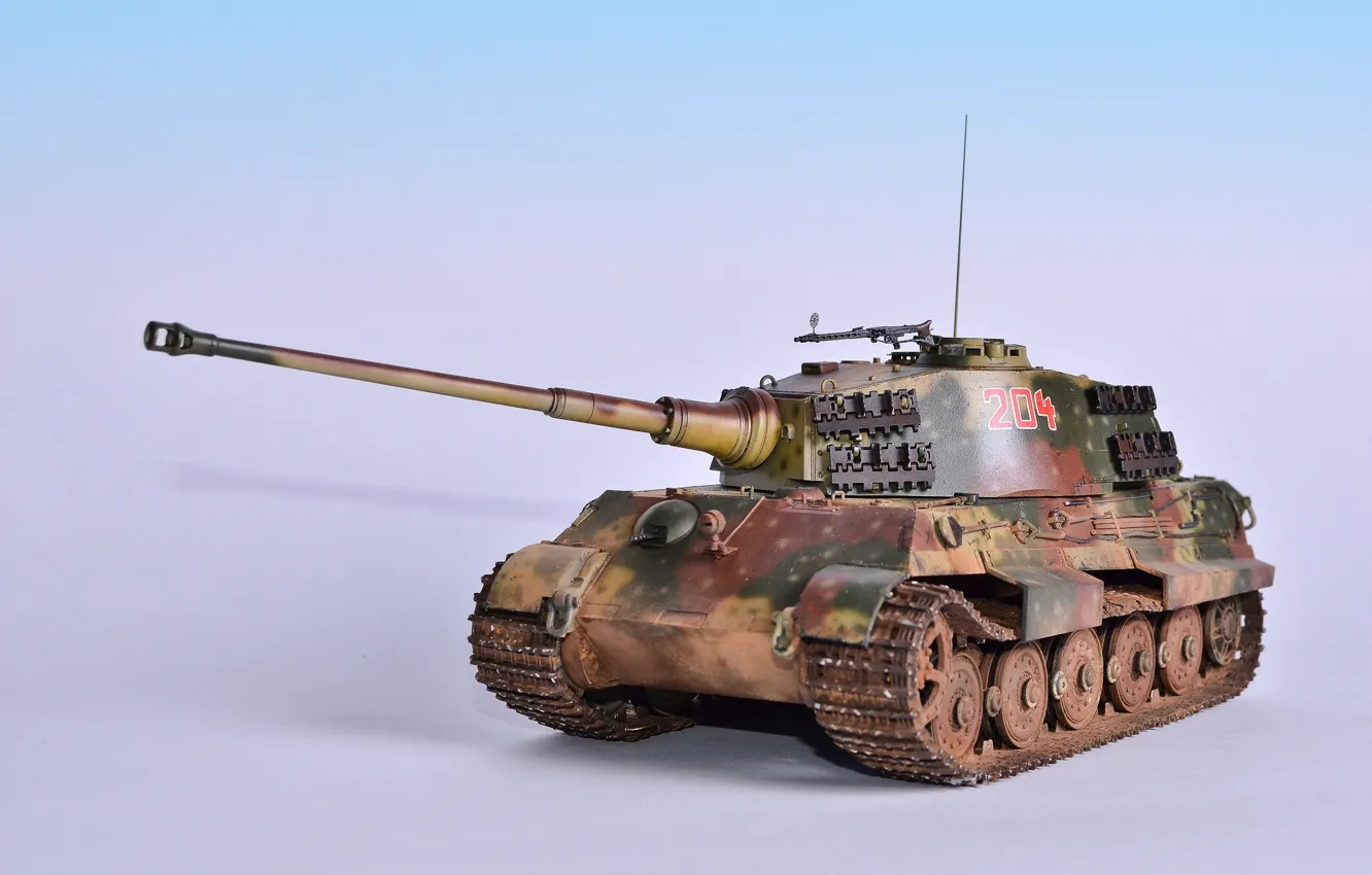 Photo wallpaper toy, tank, Royal tiger, model, King Tiger, heavy, Sd.Car.182