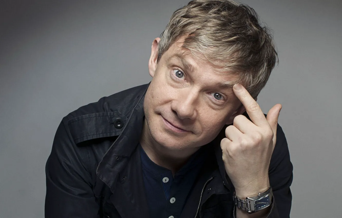 Photo wallpaper Martin Freeman, Martin Freeman, British actor
