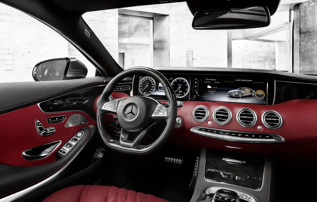 Photo wallpaper Mercedes-Benz, Coupe, S-Class