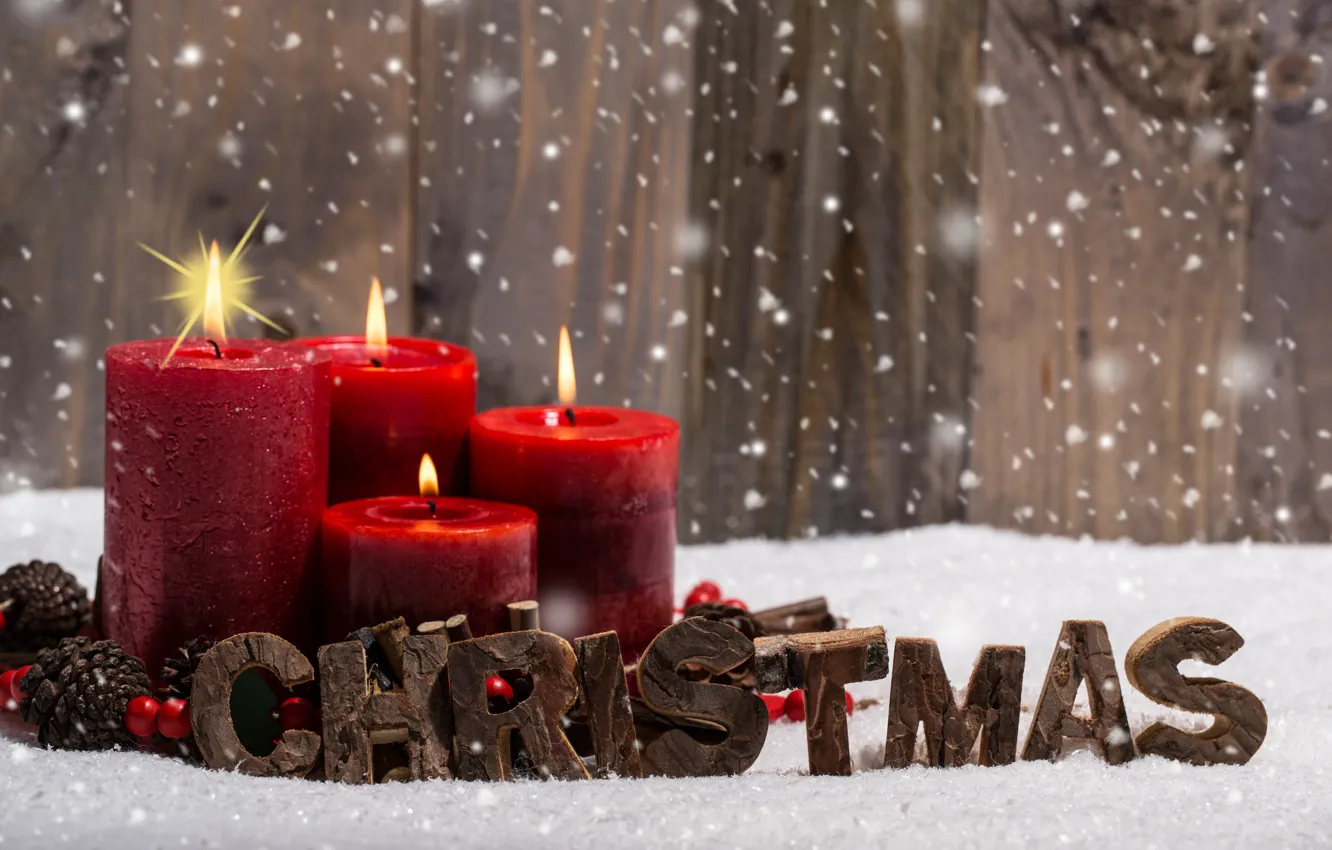 Photo wallpaper holiday, new year, candles, Christmas, Christmas, happy new year, New Year, merry christmas