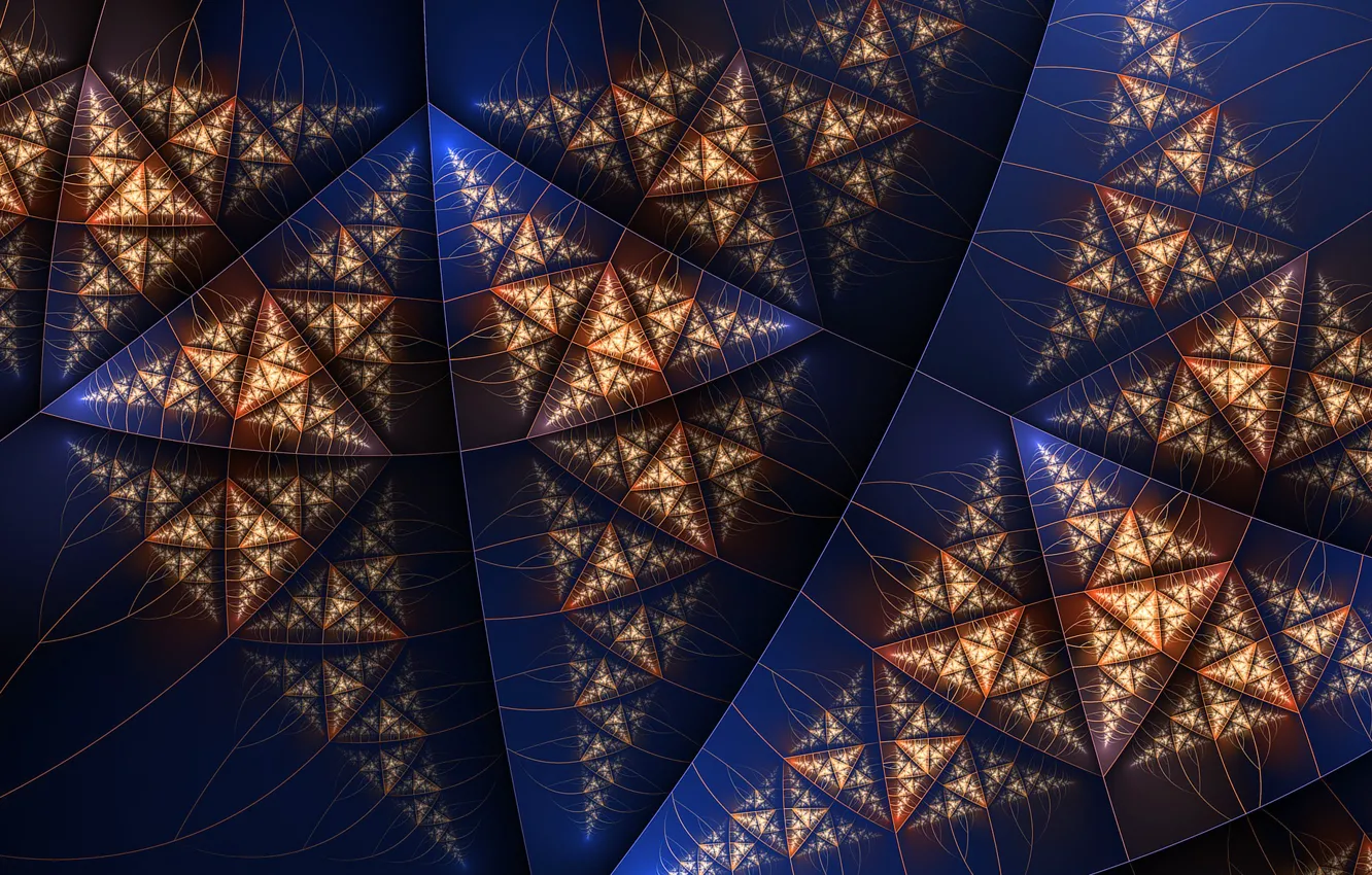 Photo wallpaper light, line, color, the volume, face, edge