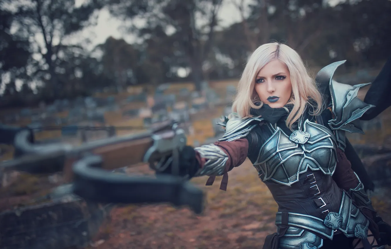 Photo wallpaper girl, makeup, costume, cosplay, cosplay model