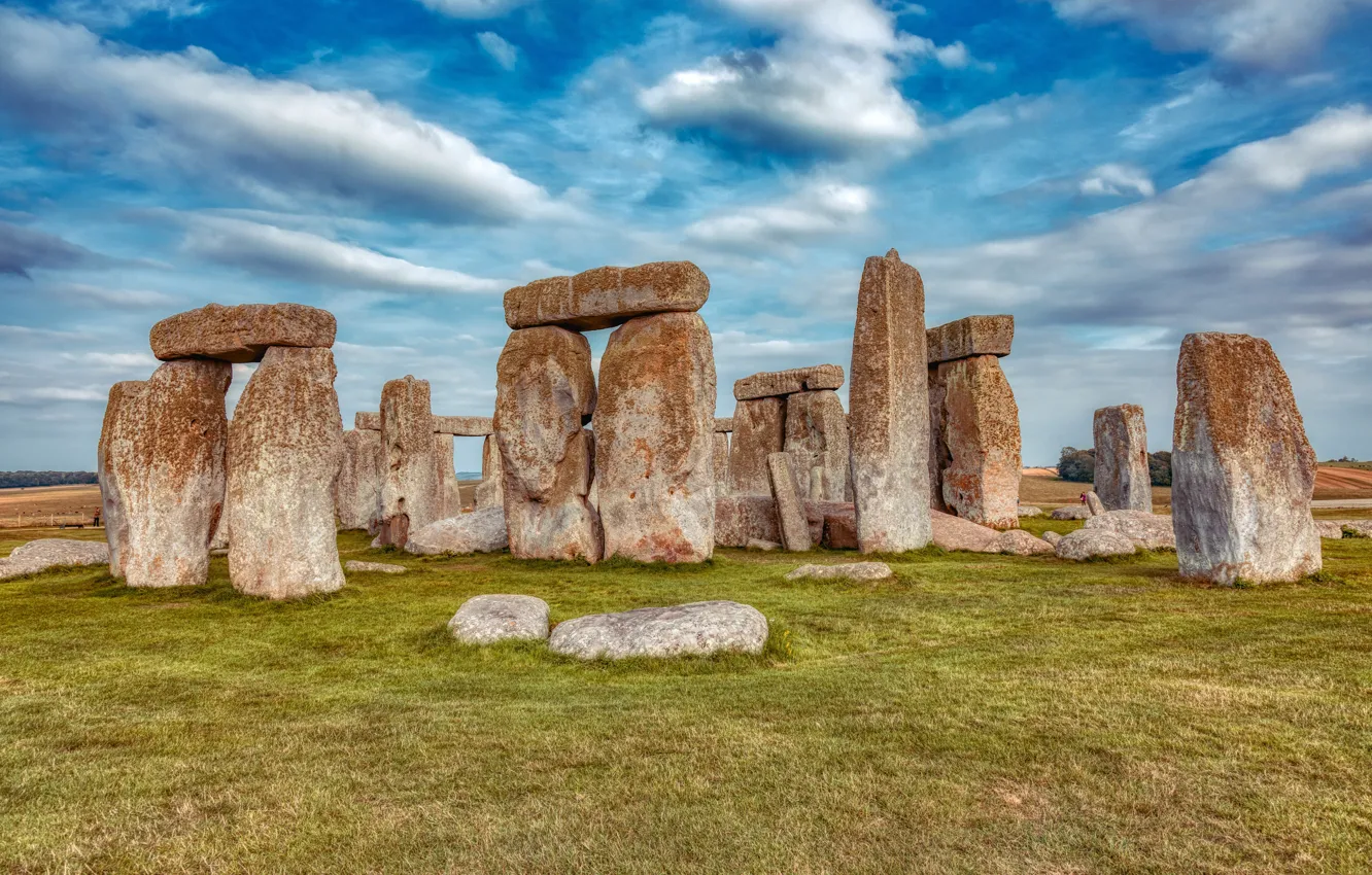 Photo wallpaper stones, England, Stonehenge, megaliths