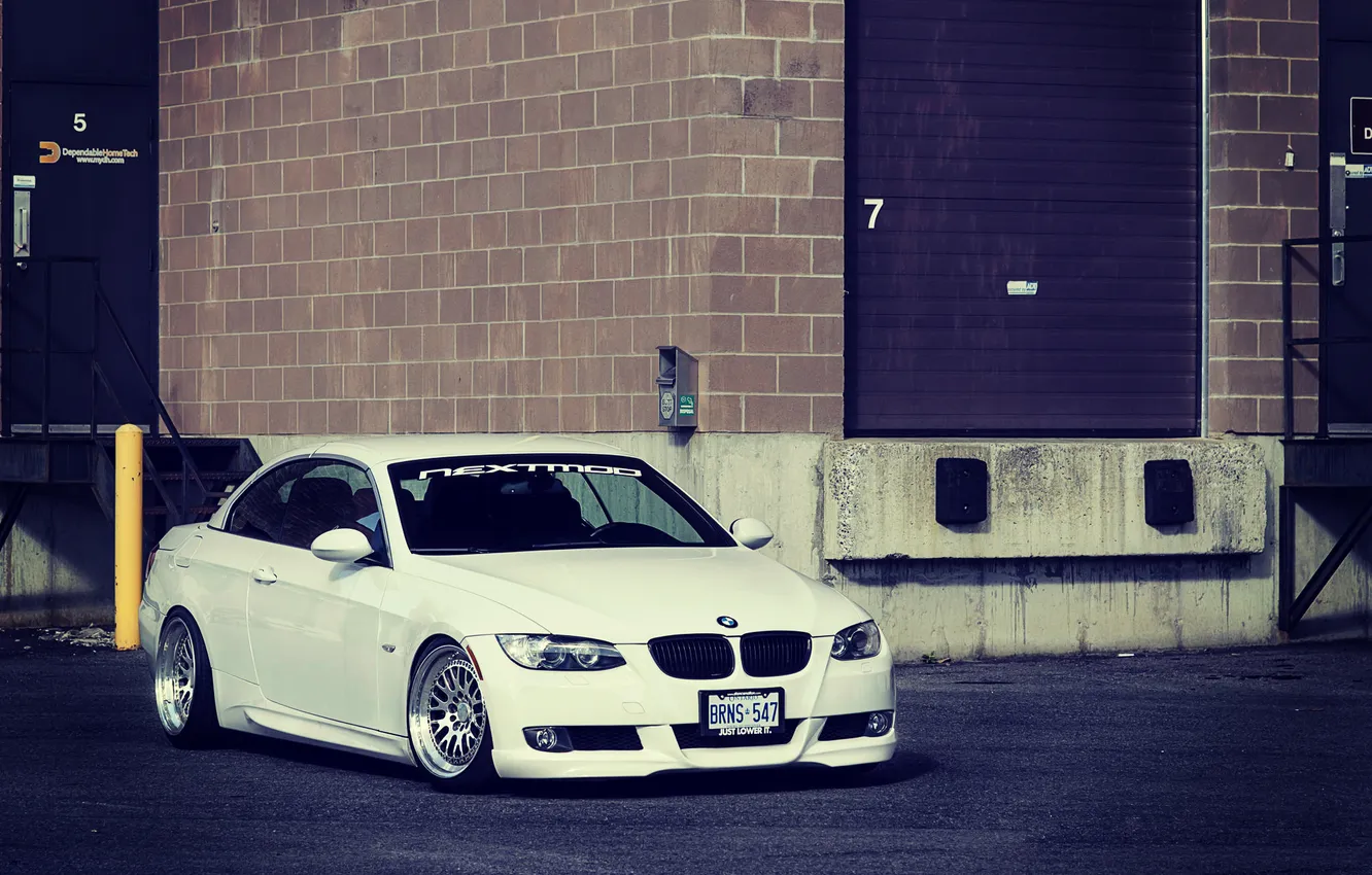 Photo wallpaper BMW, 3Series, 335i, E93, stance, stanceworks, CCW