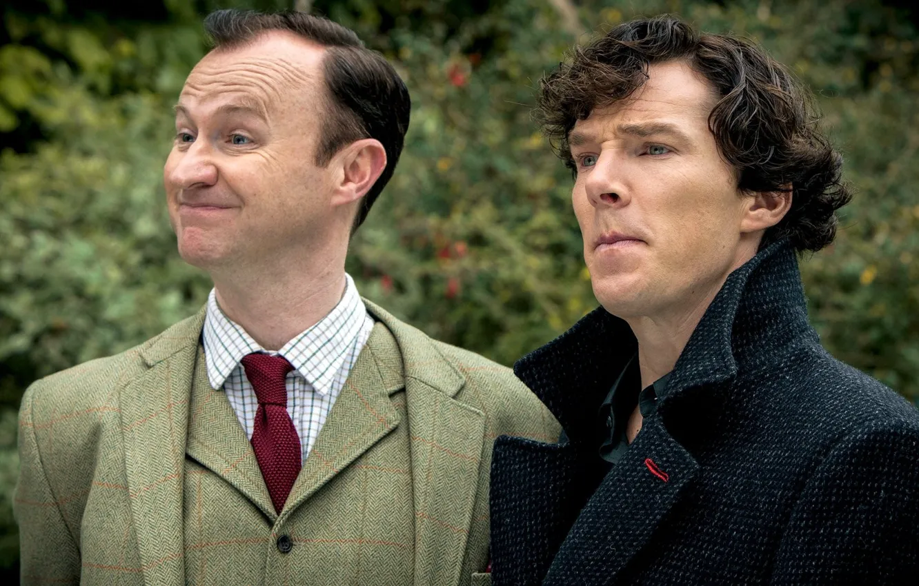 Photo wallpaper brothers, Sherlock Holmes, Benedict Cumberbatch, Sherlock, Mycroft Holmes, Sherlock BBC, Sherlock Holmes, Mycroft