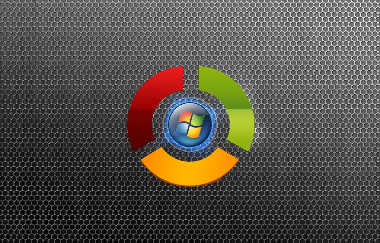 Photo wallpaper computer, texture, logo, emblem, windows, Google, browser, operating system