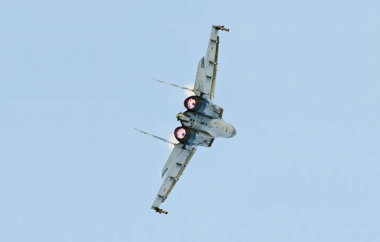 Photo wallpaper Fighter, Dry, Su-35BM