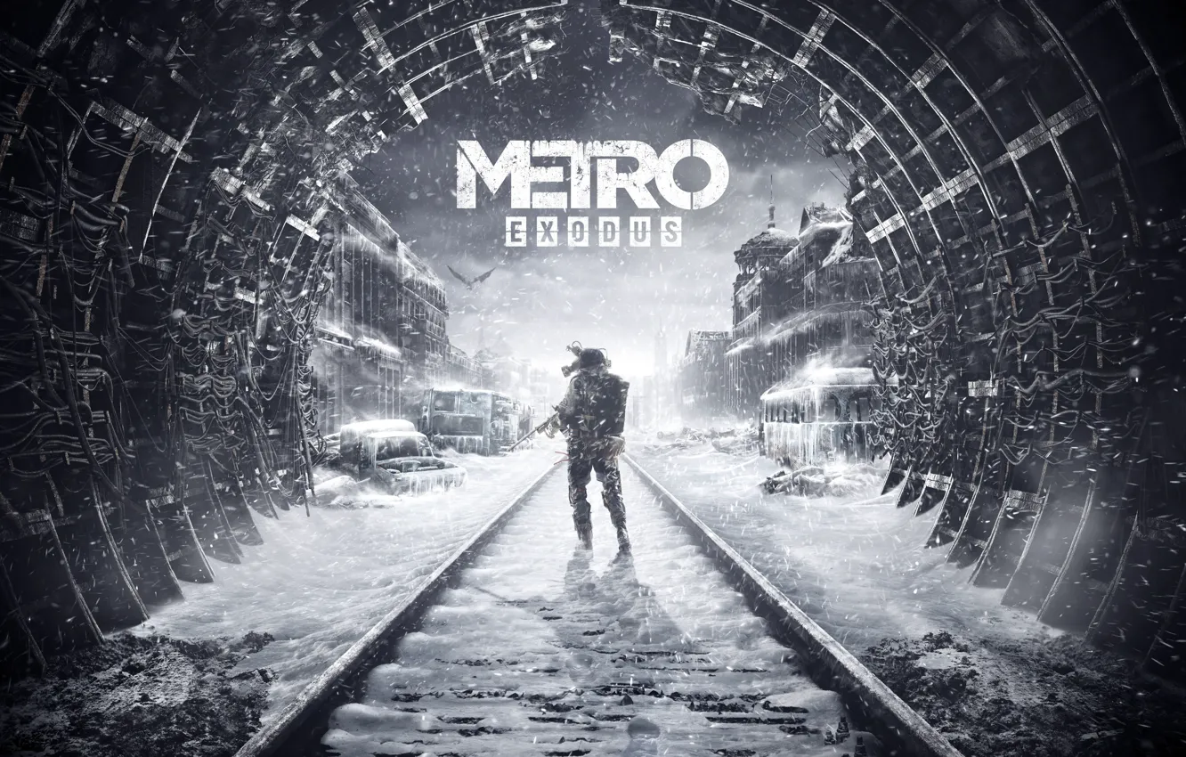 Photo wallpaper Metro, Art, Metro, 4A Games, Deep Silver, Exodus, Metro: Exodus, Metro Exodus, Artem, Metro Exodus, …