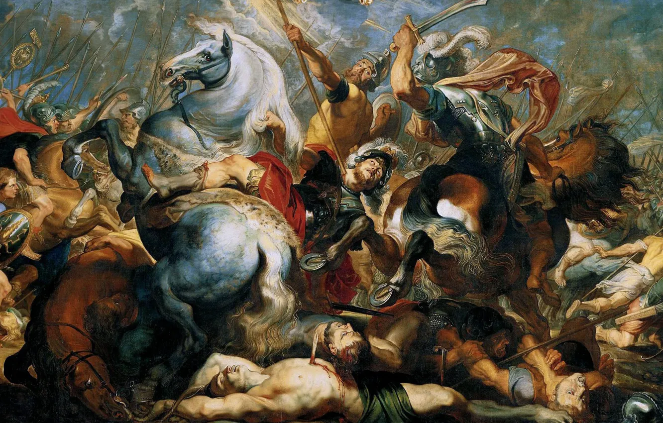 Photo wallpaper picture, genre, Peter Paul Rubens, Pieter Paul Rubens, The Death Of Publius Decius Musa